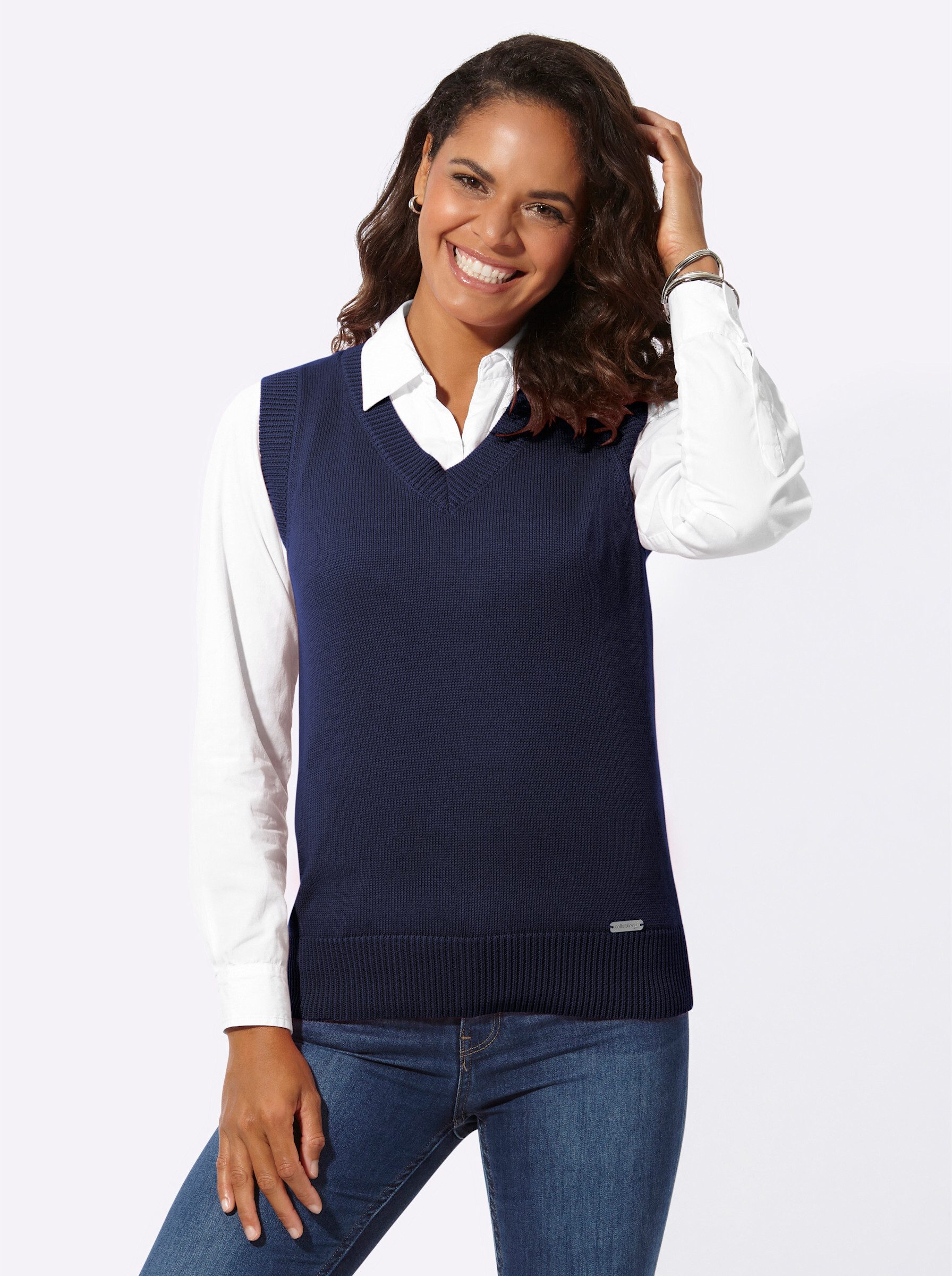 Strickpullover Pullunder