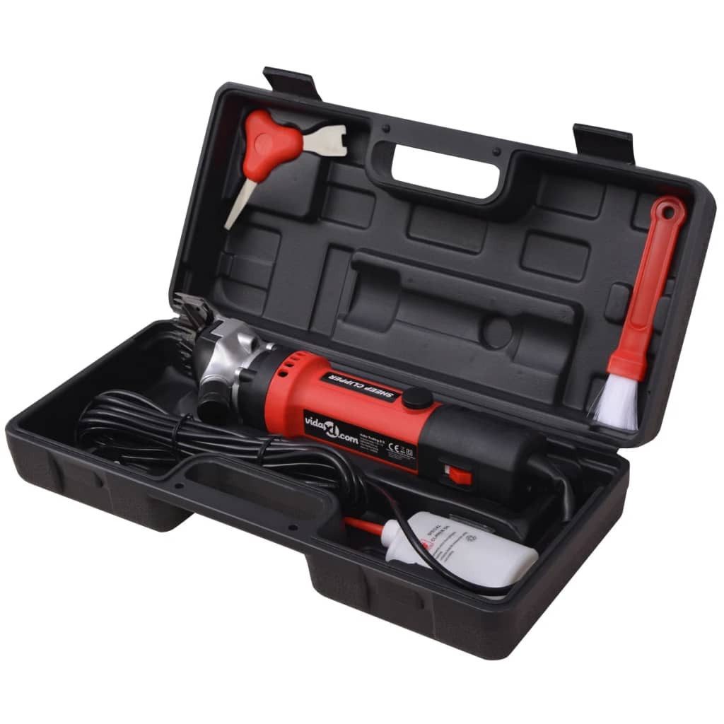 vidaXL Tierhaarentferner 7-tlg. Schafschermaschine-Set 550 W, (7-tlg)
