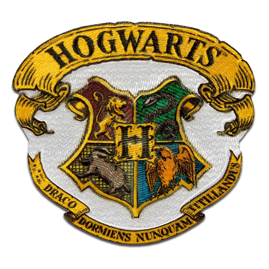 Mono-Quick Aufnäher Bügelbild, Aufbügler, Applikationen, Patches, Flicken, zum aufbügeln, Polyester, Harry Potter Set 5 Stück