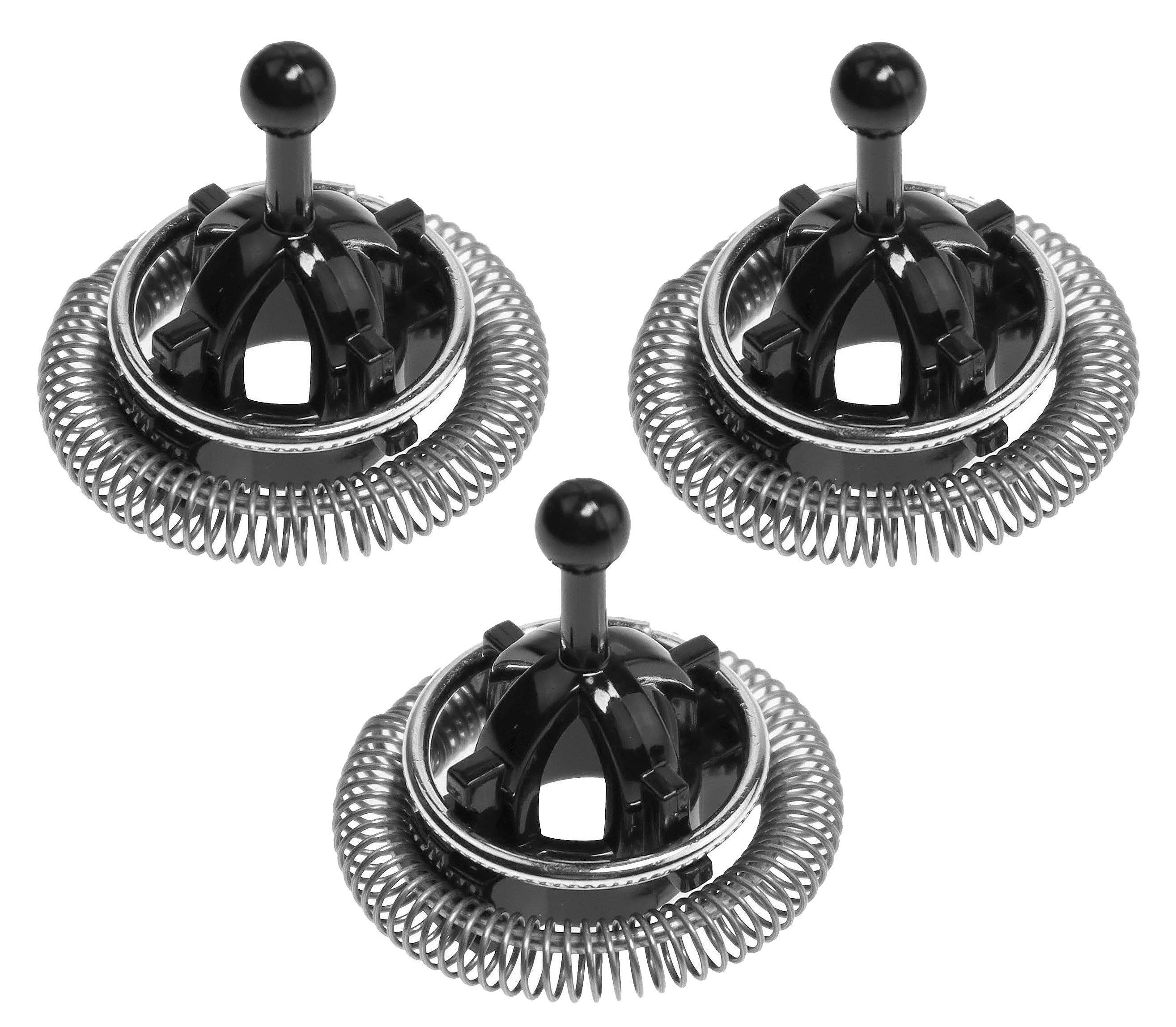 Piebert Milchaufschäumer 3x Piebert Fix Quirl 46129 kompatibel mit Nespresso AEROCCINO 3 Milcha