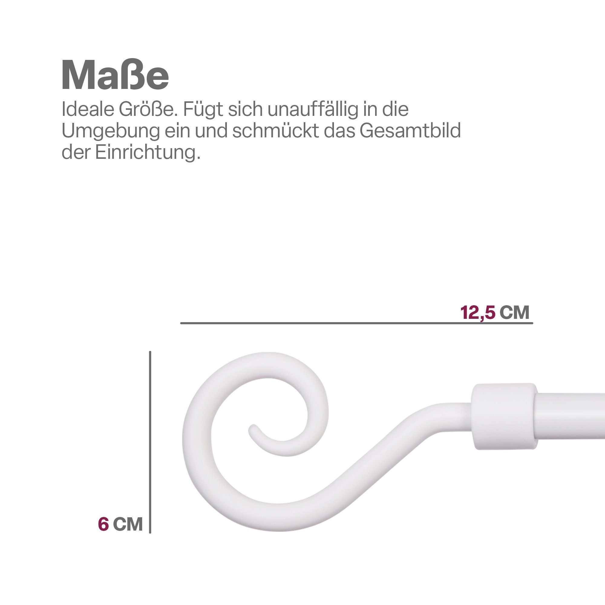 Bestlivings Gardinenstangen-Endstück 11975 - Endkappe für günstig online kaufen