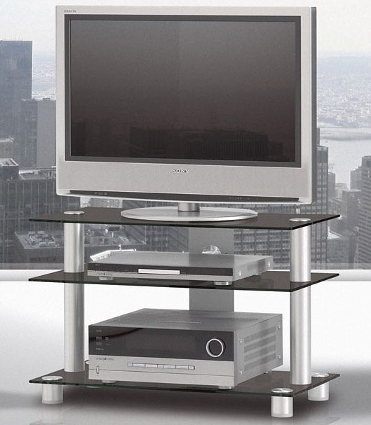 JUST by Spectral TV-Rack just-racks TV-8553, Breite 85 cm Schwarzglas