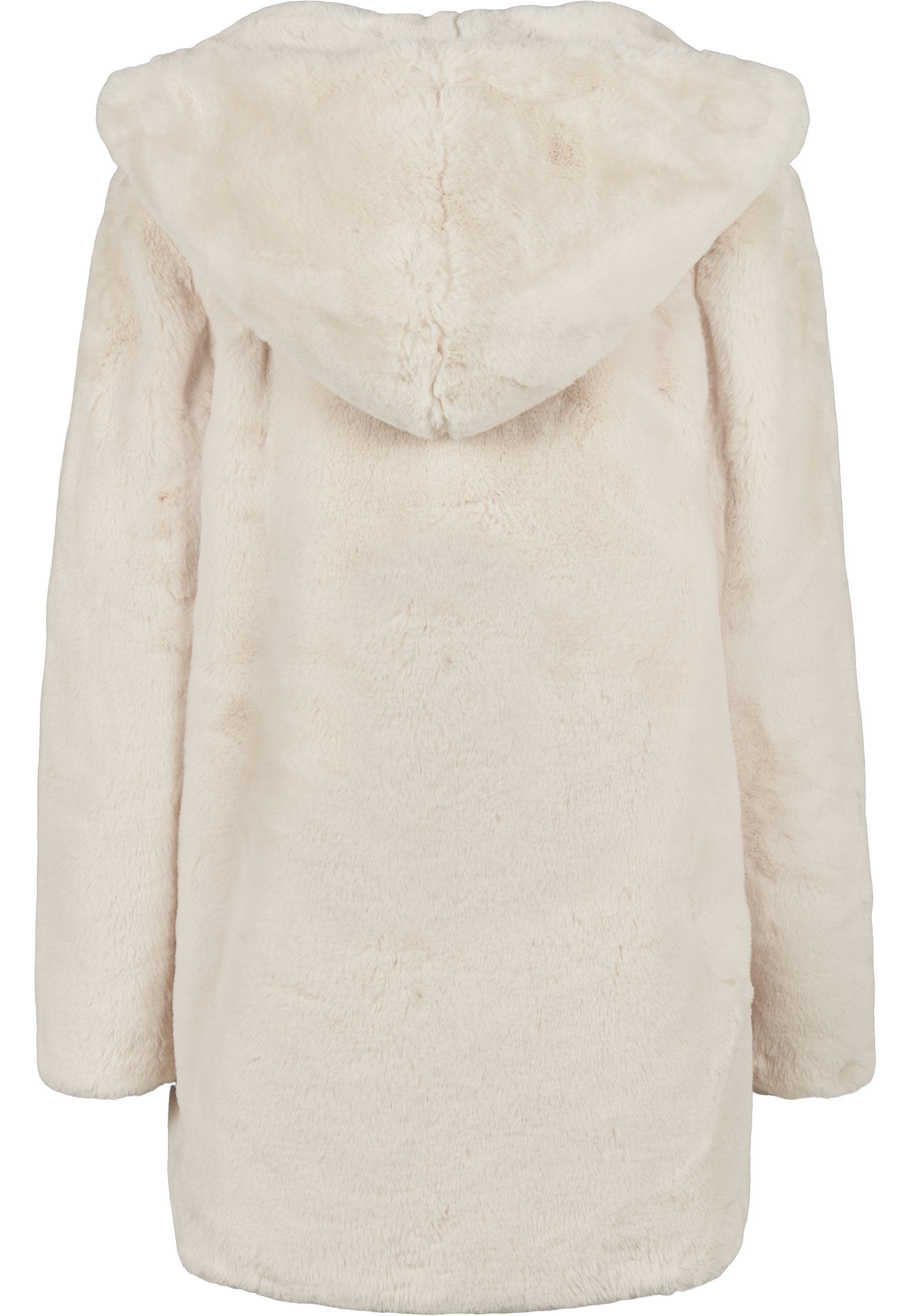 URBAN CLASSICS Parka Urban Classics Damen Ladies Hooded Teddy Coat (1-St)