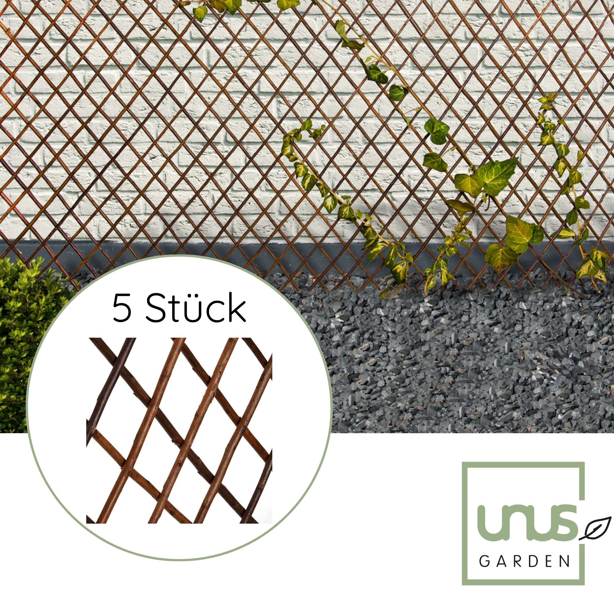 UNUS GARDEN Rankgitter Rankgitter Weide variabel günstig online kaufen
