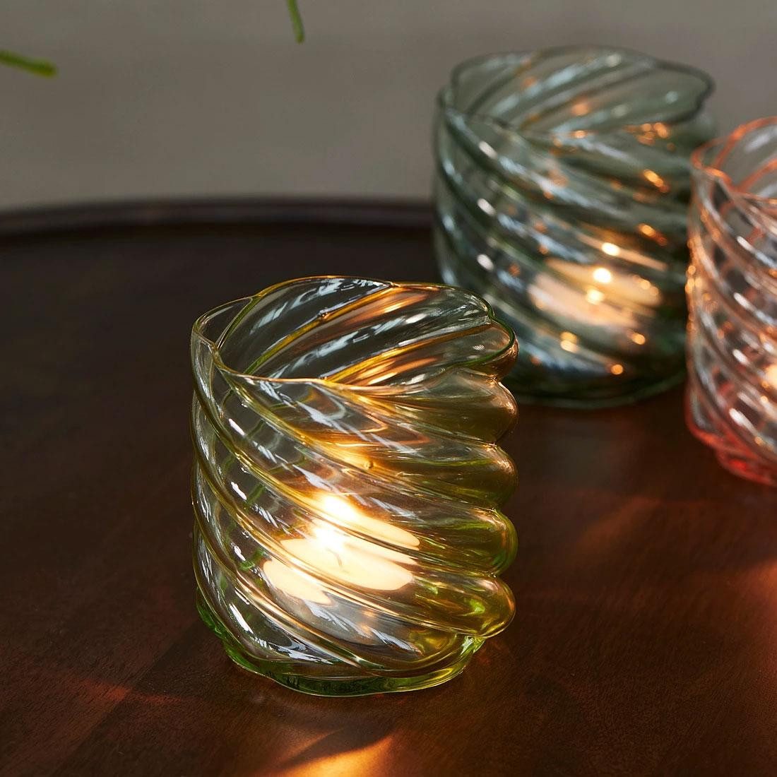 Rivièra Maison Kerzenhalter Teelichthalter Swirl Votive günstig online kaufen