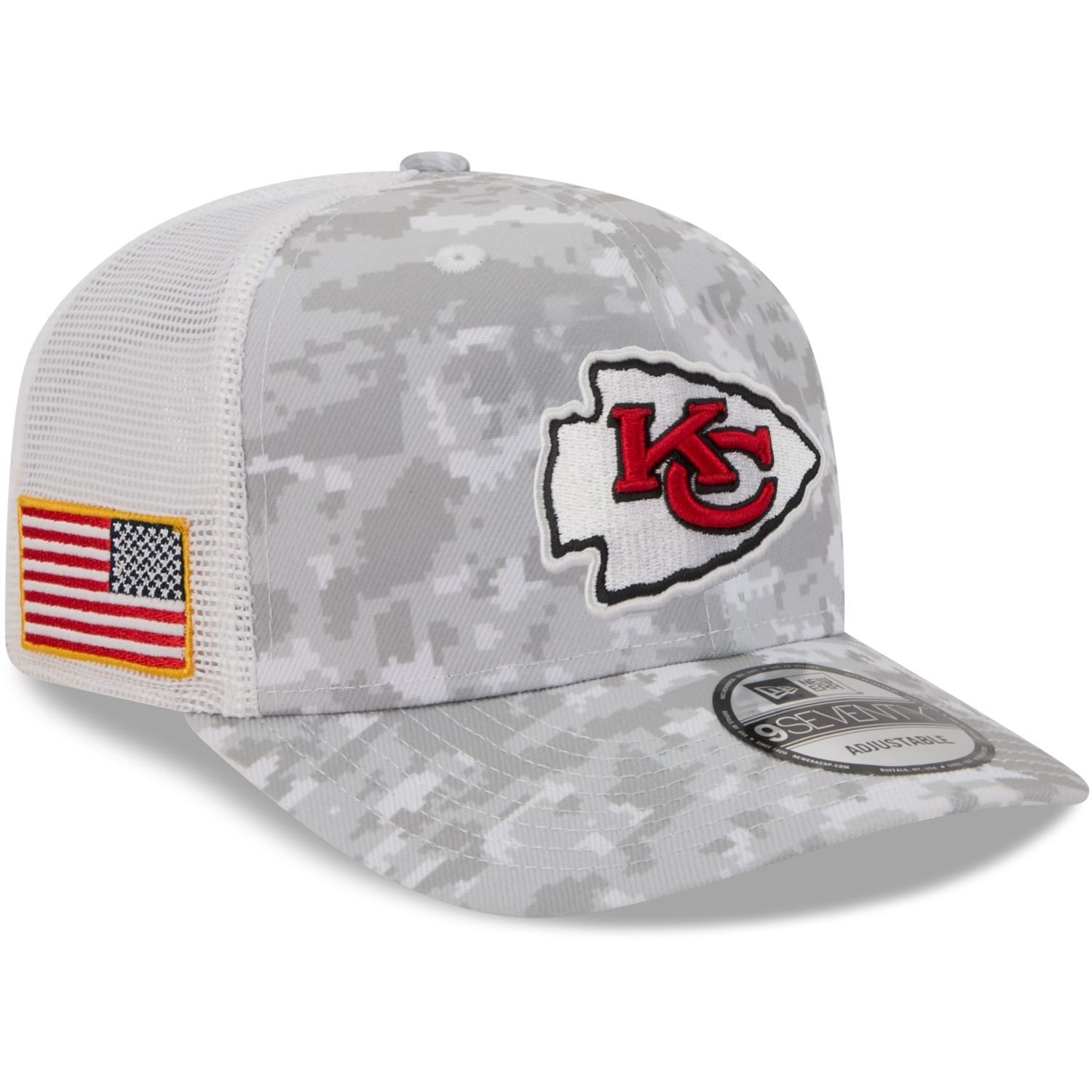 New Era Trucker Cap 9Seventry Trucker SALUTE Kansas City Chiefs günstig online kaufen