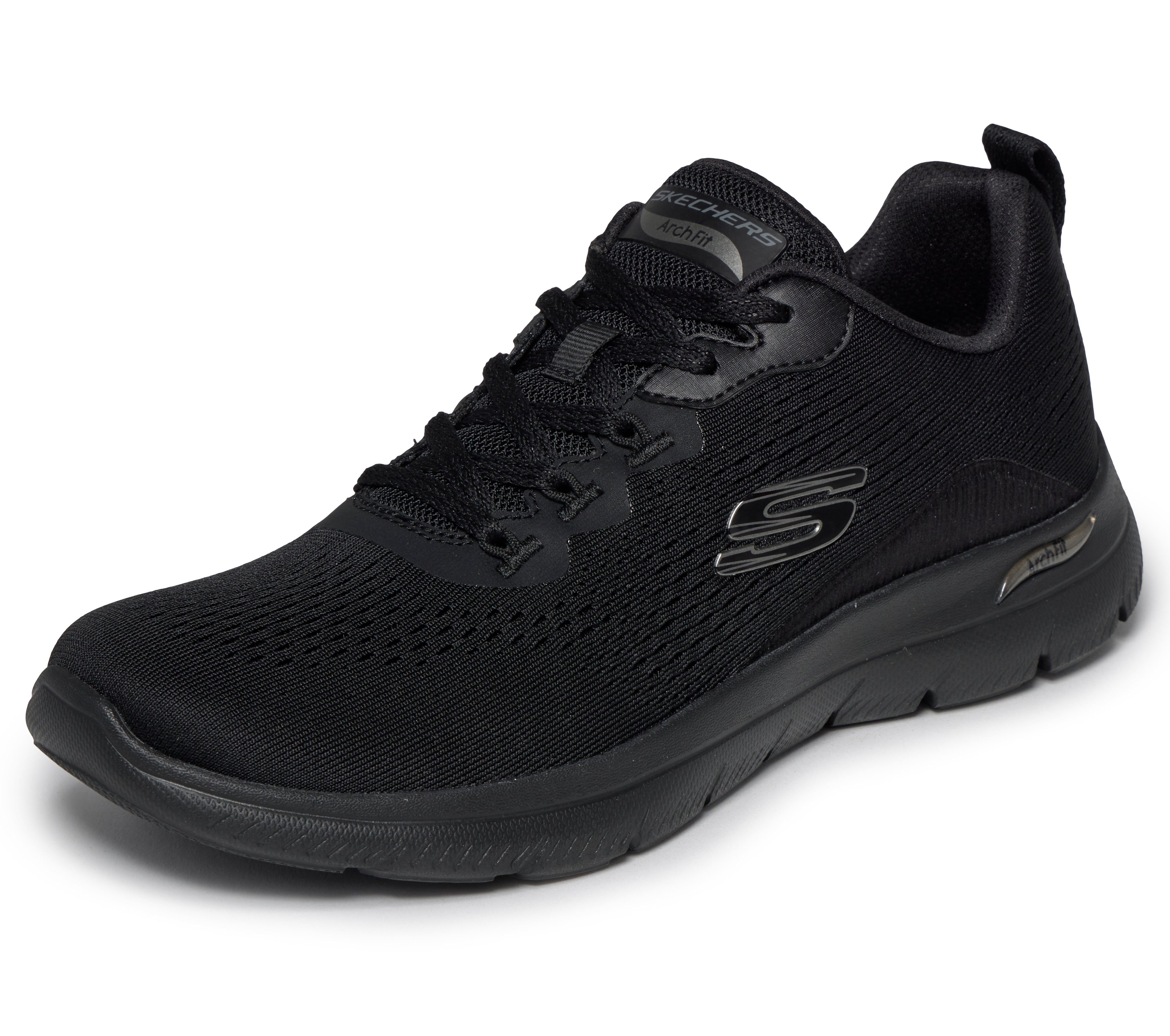 Skechers ARCH FIT SUMMITS-DAILY FLOW Sneaker Schnürschuh, Halbschuh, Freizeitsneaker für Maschinenwäsche geeignet