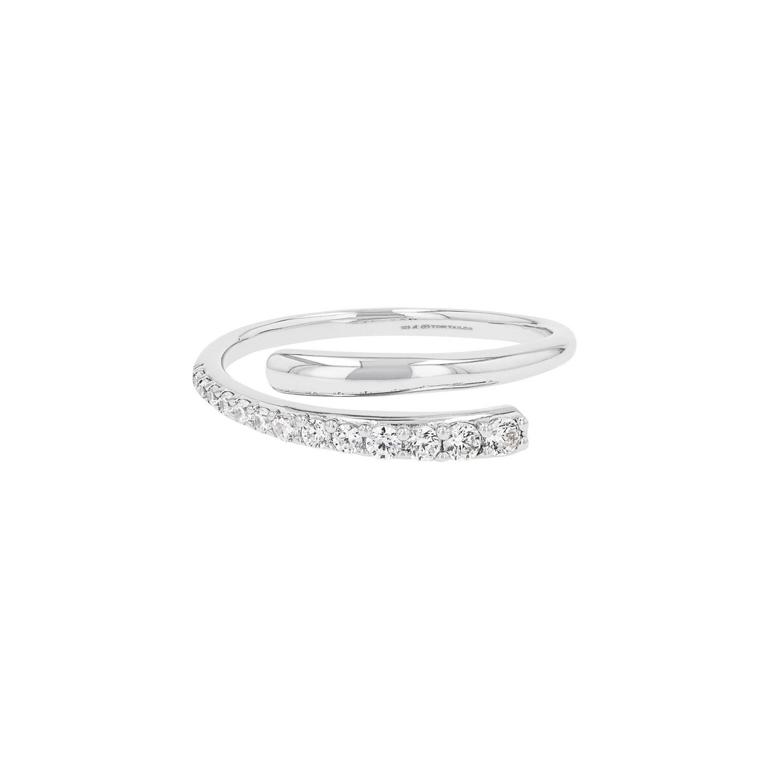 TOM TAILOR Fingerring Schmuck Geschenk Silber 925, mit Zirkonia (synth)