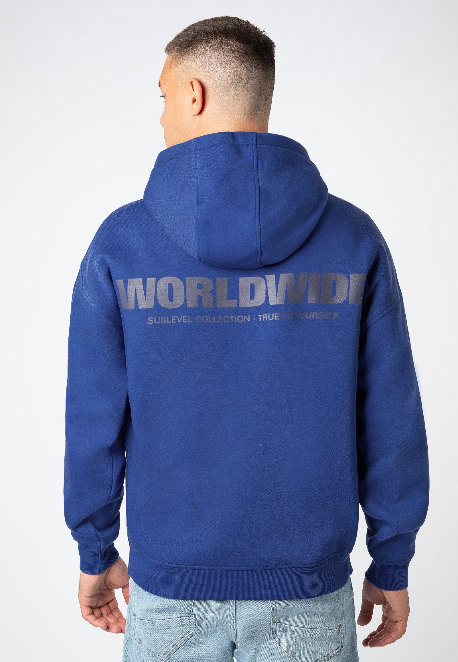 SUBLEVEL Hoodie Sweathoodie WORLDWIDE Sweater, Kapuzensweatshirt günstig online kaufen