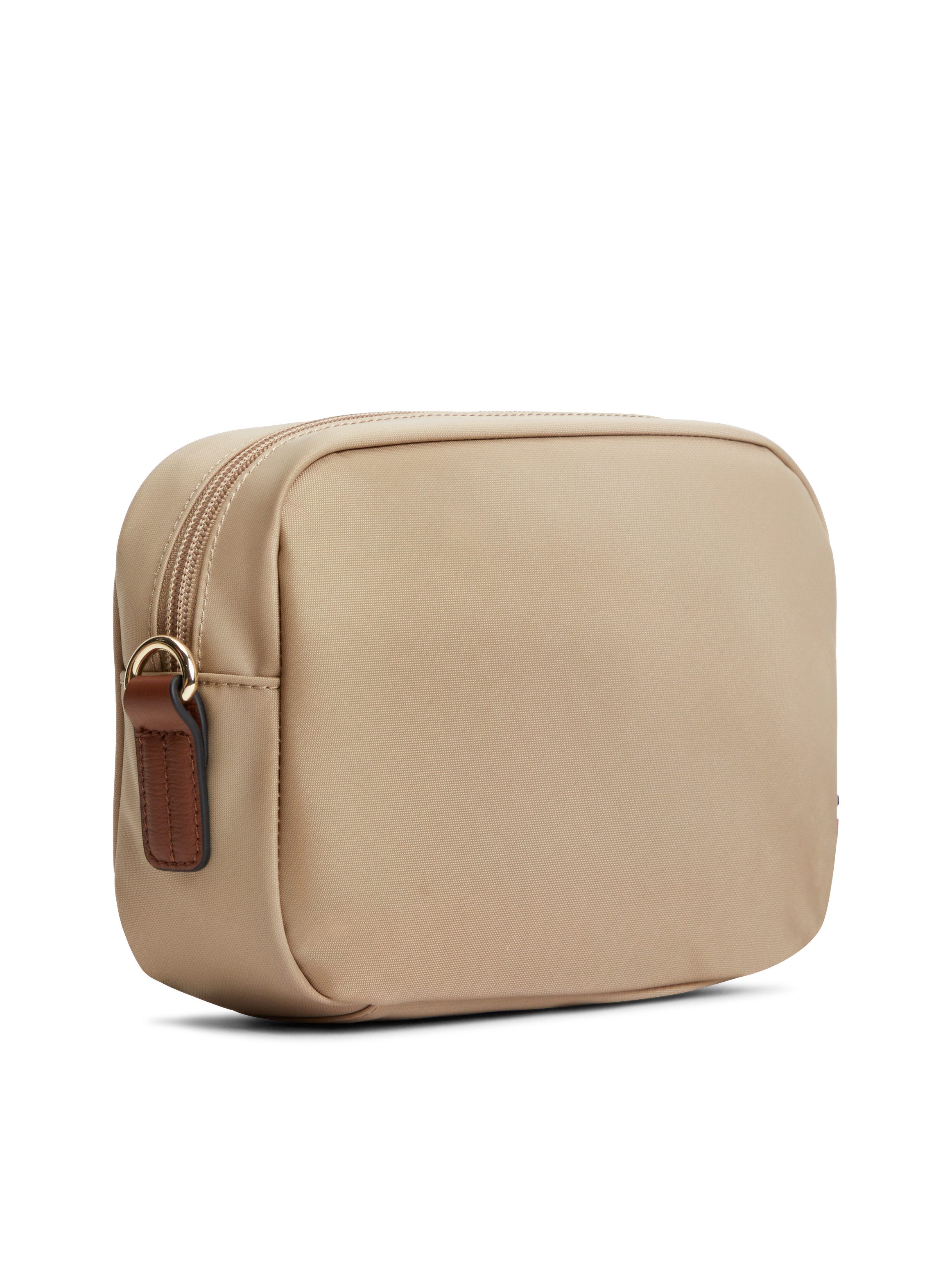 Tommy Hilfiger Mini Bag POPETTE CAMERA BAG, Damen Umhängetasche, Schultertasche mit TH-Schmuckelement