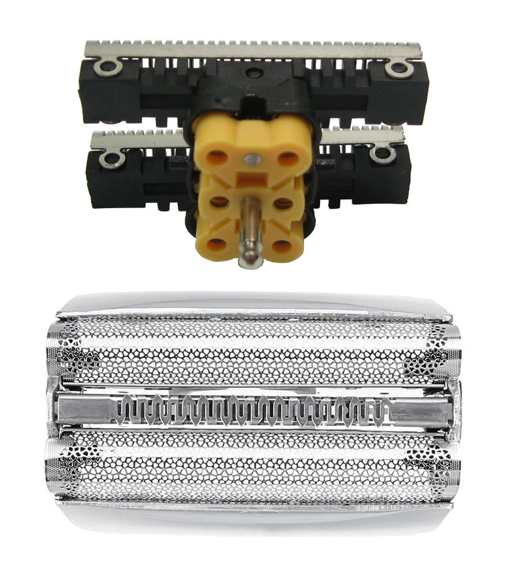 Trade-Shop Ersatzscherkopf passend für Braun 51B 51S 570cc-4 590cc 590cc-3 590cc-4, Ersatz-Klingenblock zum einfachen und schnellen Austausch
