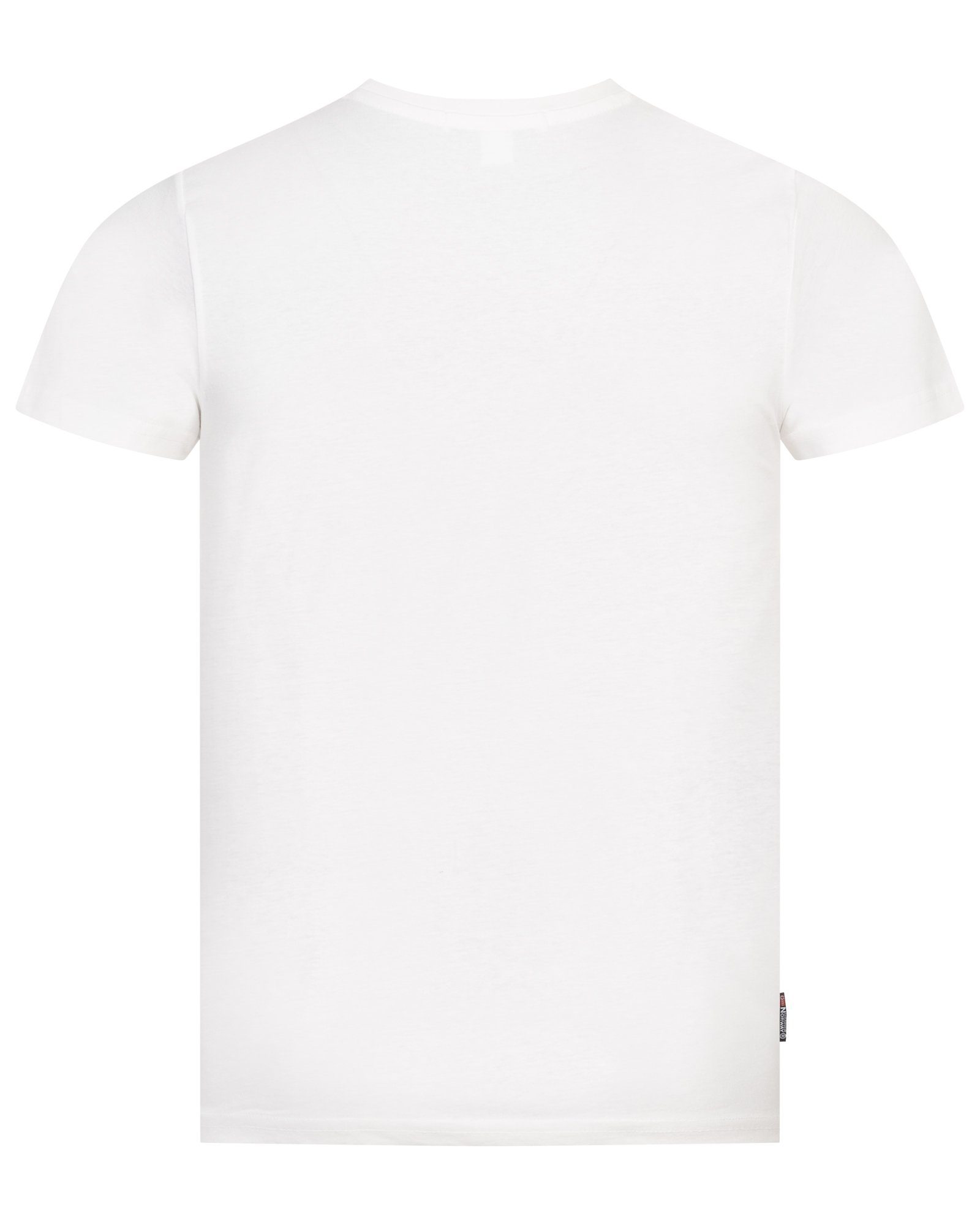 Geographical Norway Kurzarmshirt Geographical Norway T-Shirt Herren Shirt Hemd Sommer Baumwolle Print