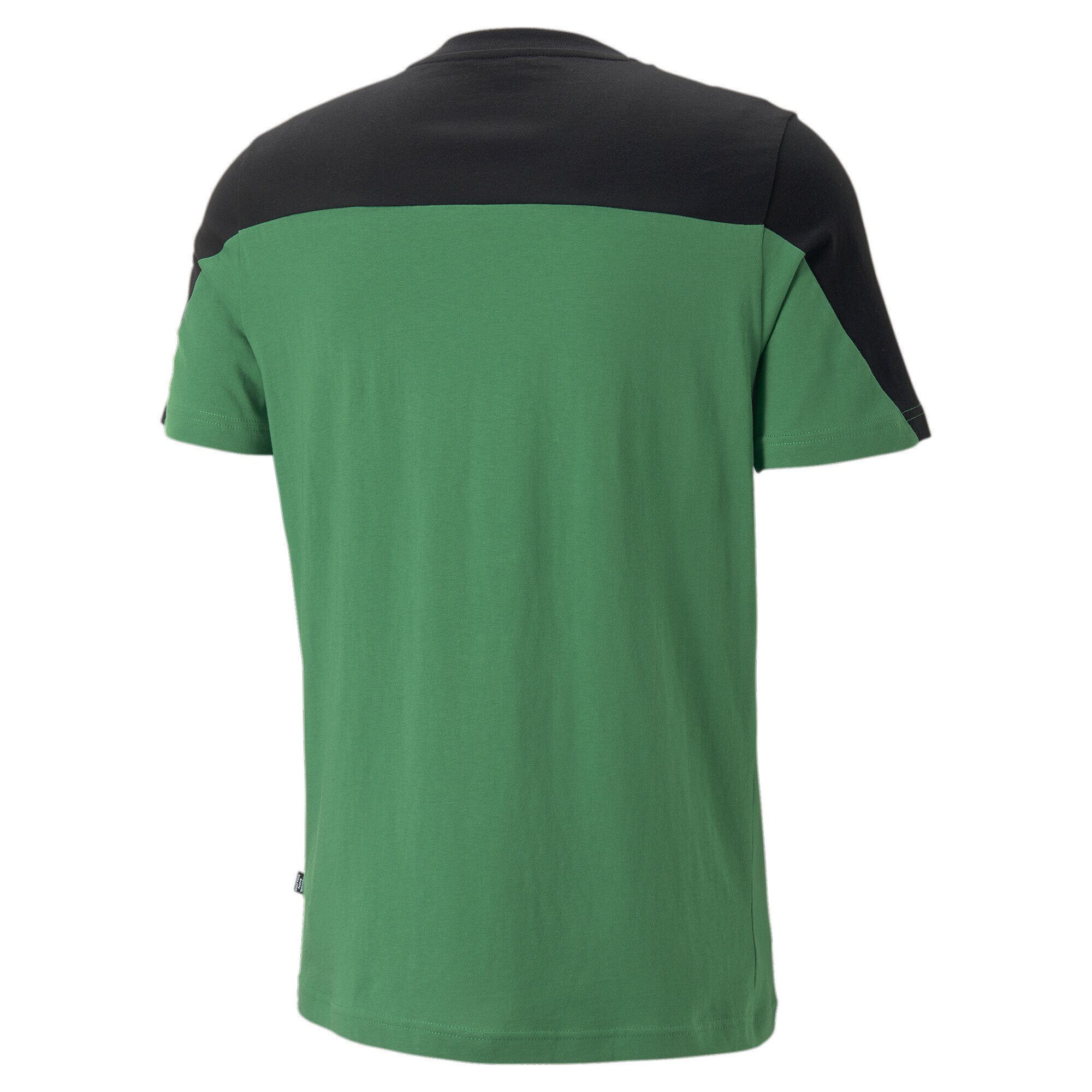 T-Shirt PUMA Herren Block Archive Black Green the Around T-Shirt