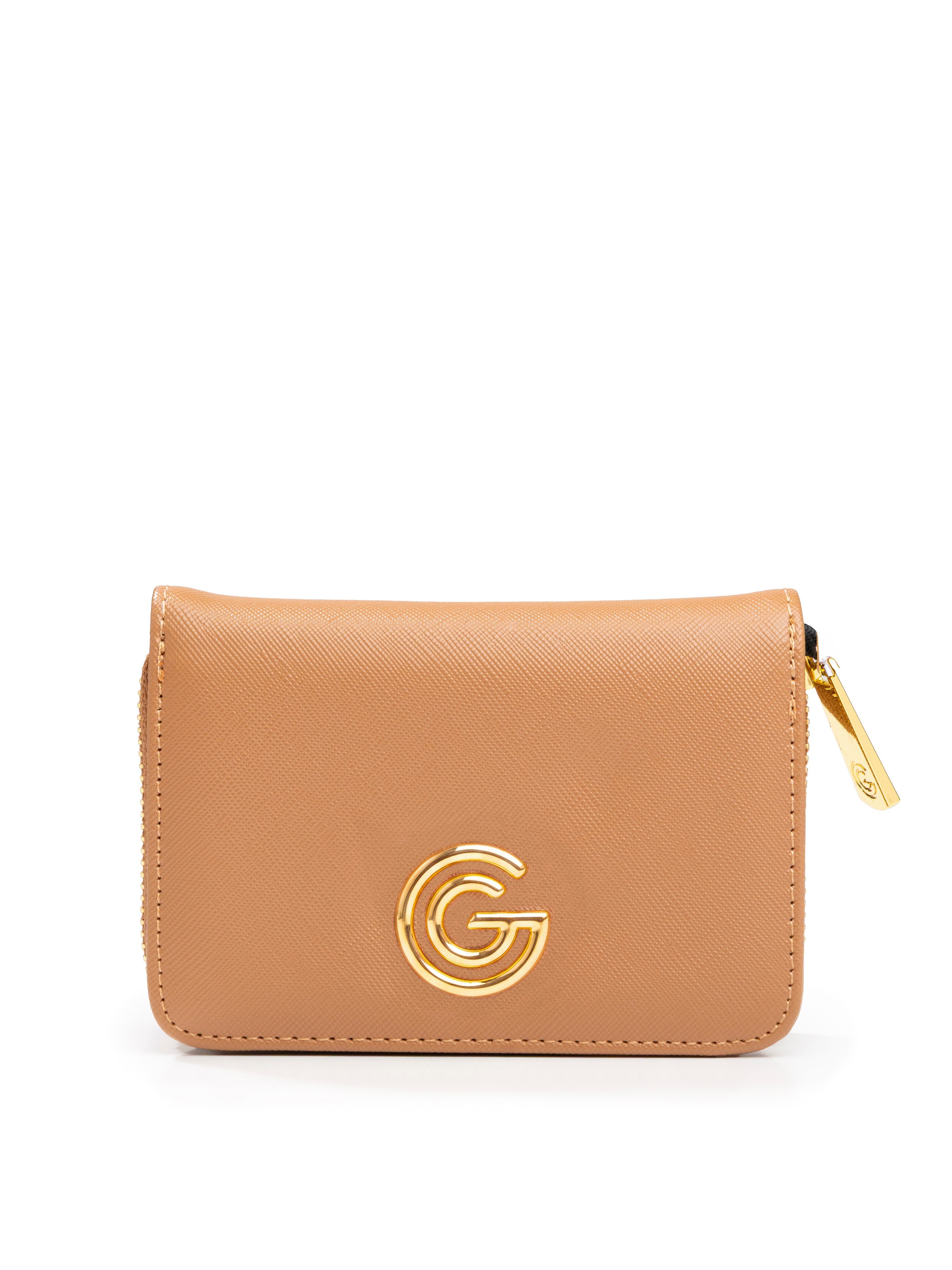GABRIELLA G By Gabriella Gucci Geldbörse CHIARA, Damen Portemonnaie, Geldbeutel, Money Pocket mit Logo