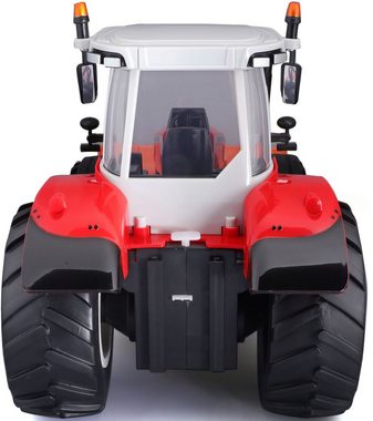 Maisto Tech RC-Traktor Massey Ferguson 5S.145 mit Schnee-Schieber, 2,4GHz, mit Licht