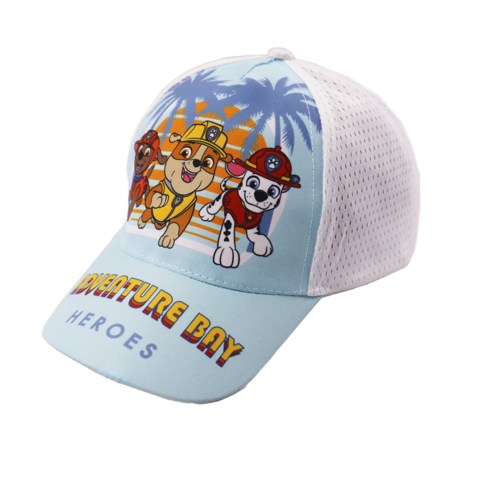 Baseball Cap Paw Patrol Zuma Rubble Marshall Kinder Jungen Basecap