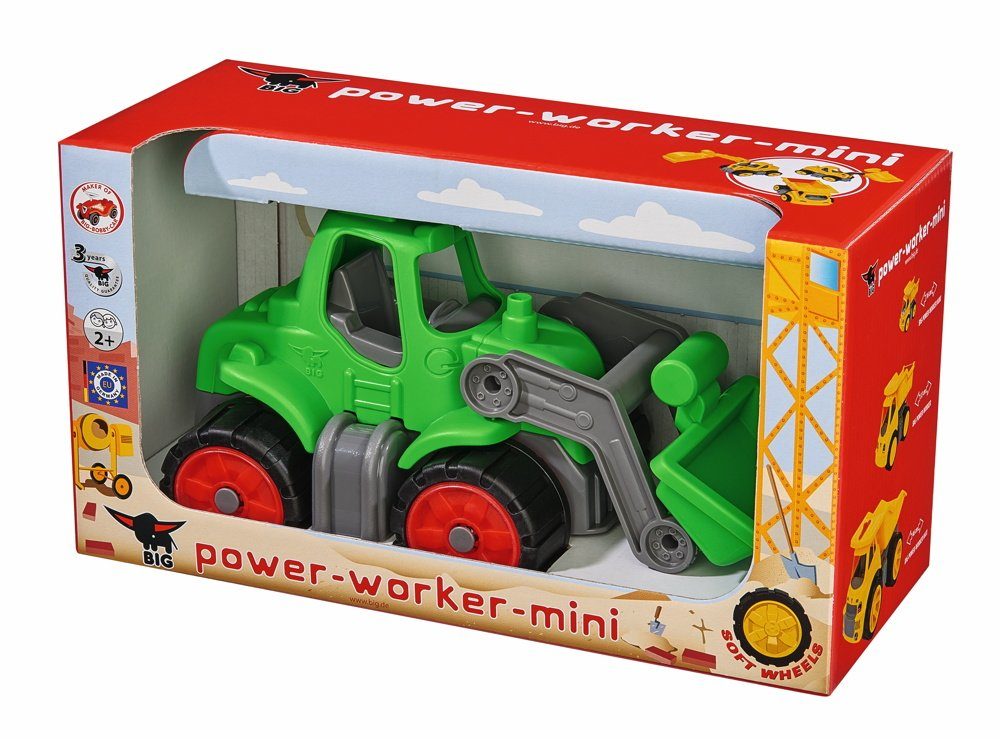 BIG Spielzeug-Traktor Indoor / Outdoor Fahrzeug Power Worker Mini Traktor  800055804, BIG Indoor / Outdoor Spielzeug Fahrzeug Power Worker Mini Traktor  800055804