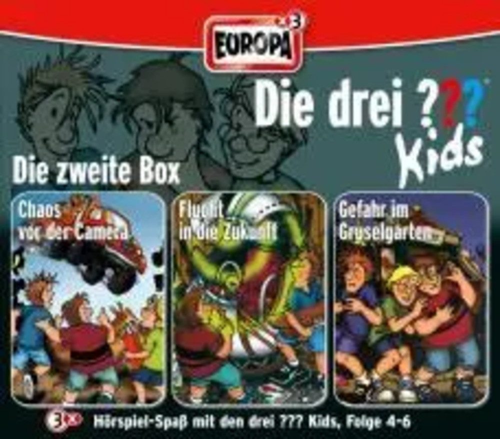 Hörspiel Die drei ??? Kids Box 2. Folgen 4-6 (drei Fragezeichen) 3 CDs