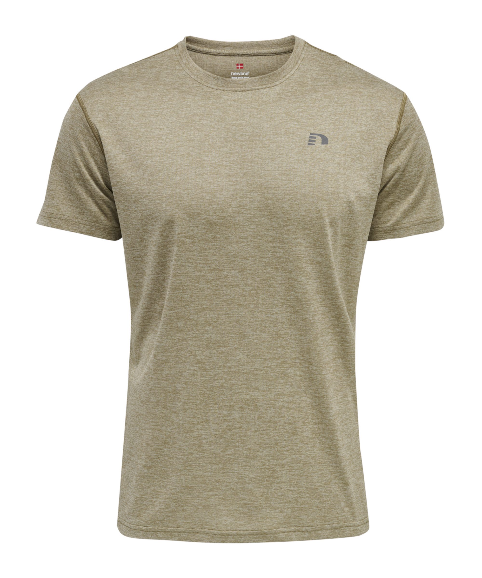 NewLine T-Shirt Newline Statement T-Shirt Running Beige Polyester