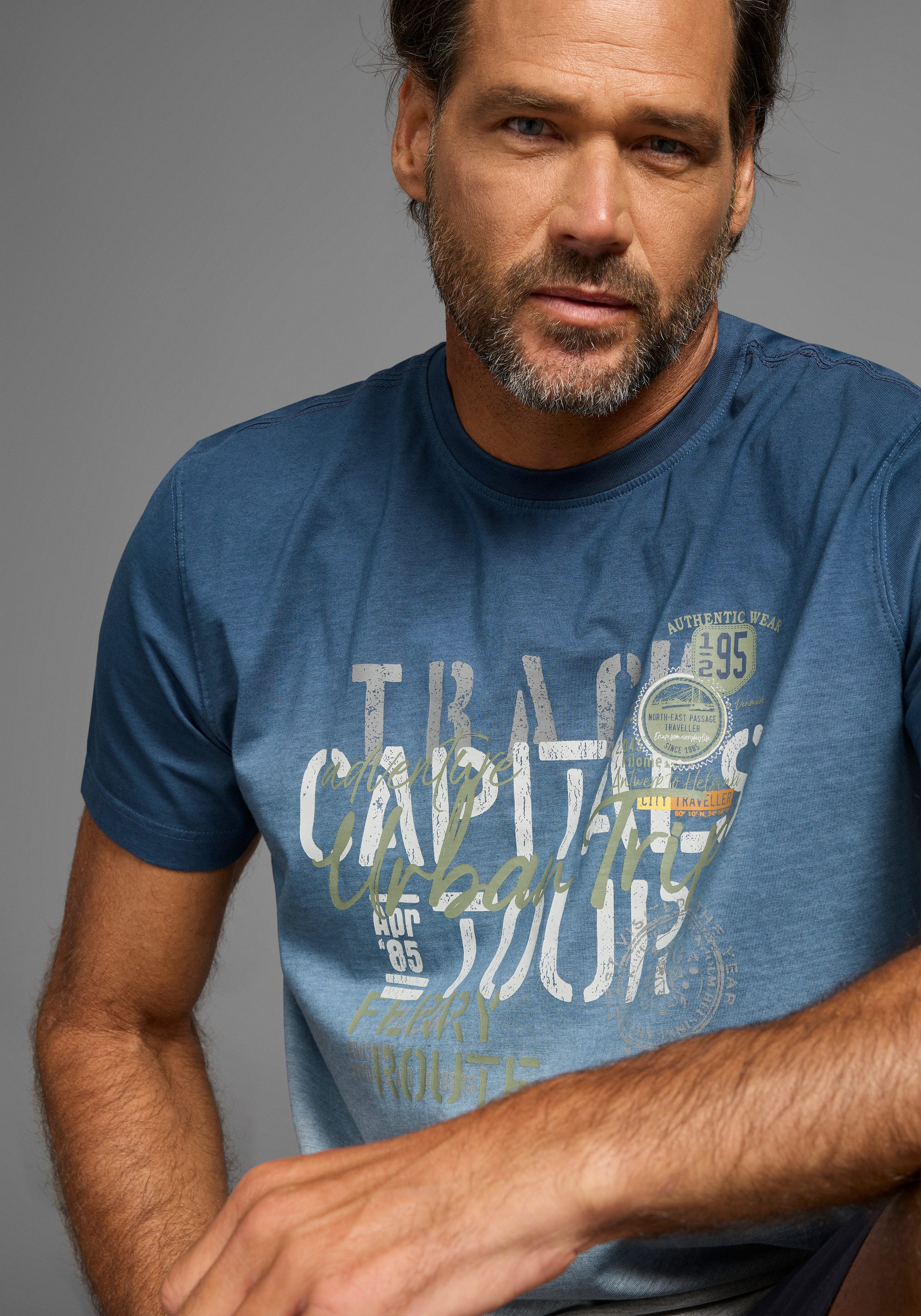 Man's World T-Shirt Kurzarm, Regular Fit, günstig online kaufen