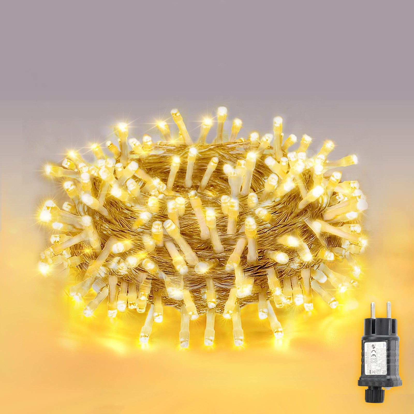 Salcar LED-Lichterkette 2m-100m LED Lichterkette Weihnachtsbaum 20-1660er L günstig online kaufen