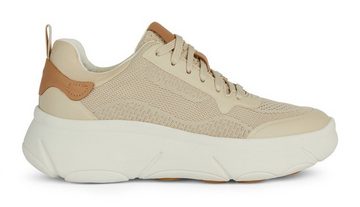 Geox D NEBULA 2.0 X A Sneaker mit Kontrastbesätzen, Freizeitschuh, Halbschuh, Schnürschuh