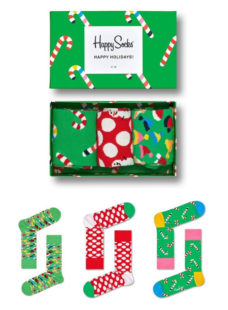 Happy Socks Socken Tagessocke Crew Holiday günstig online kaufen