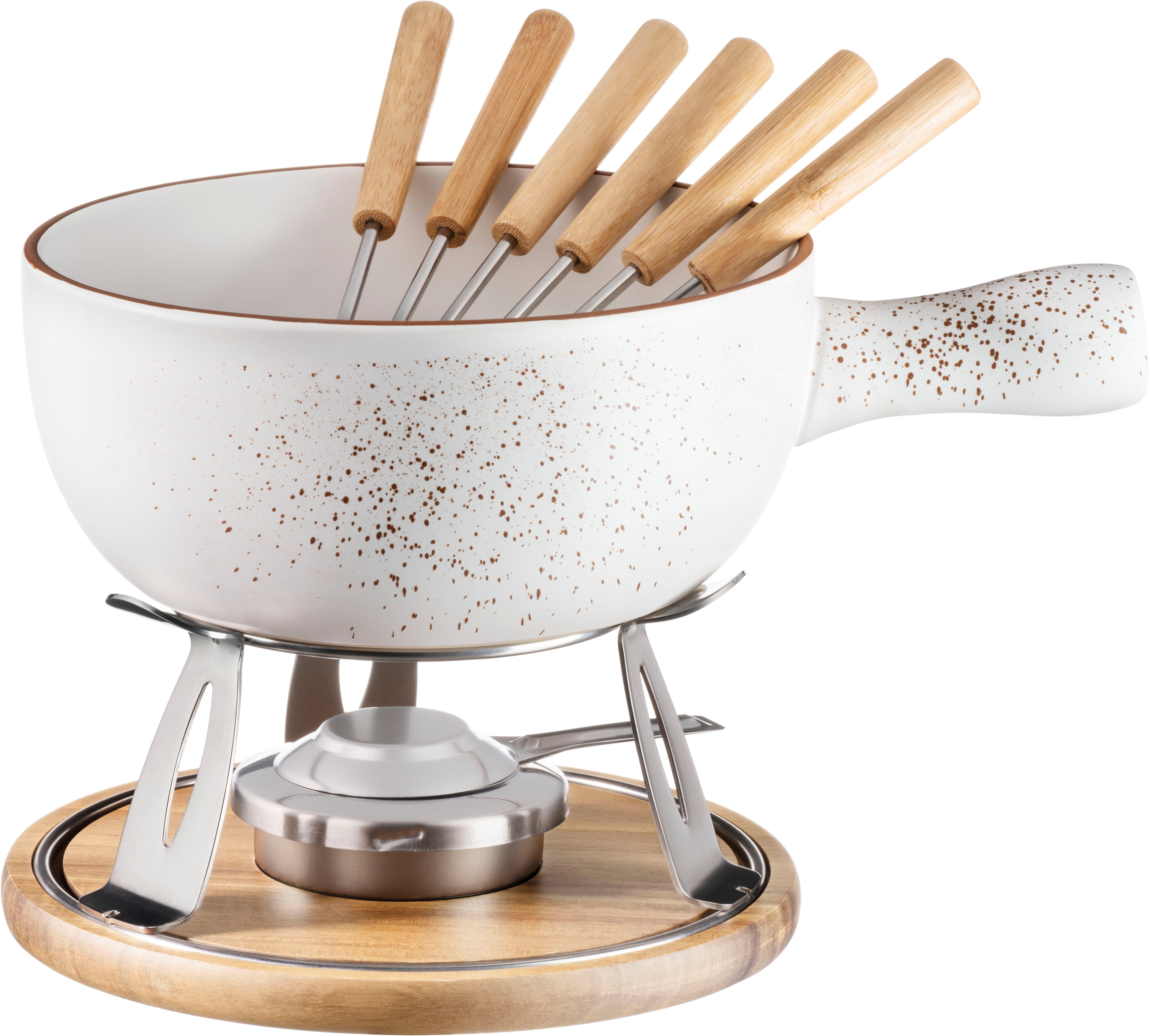 MÄSER Fonduetopf Pintar, Keramik (Set, 10-tlg)