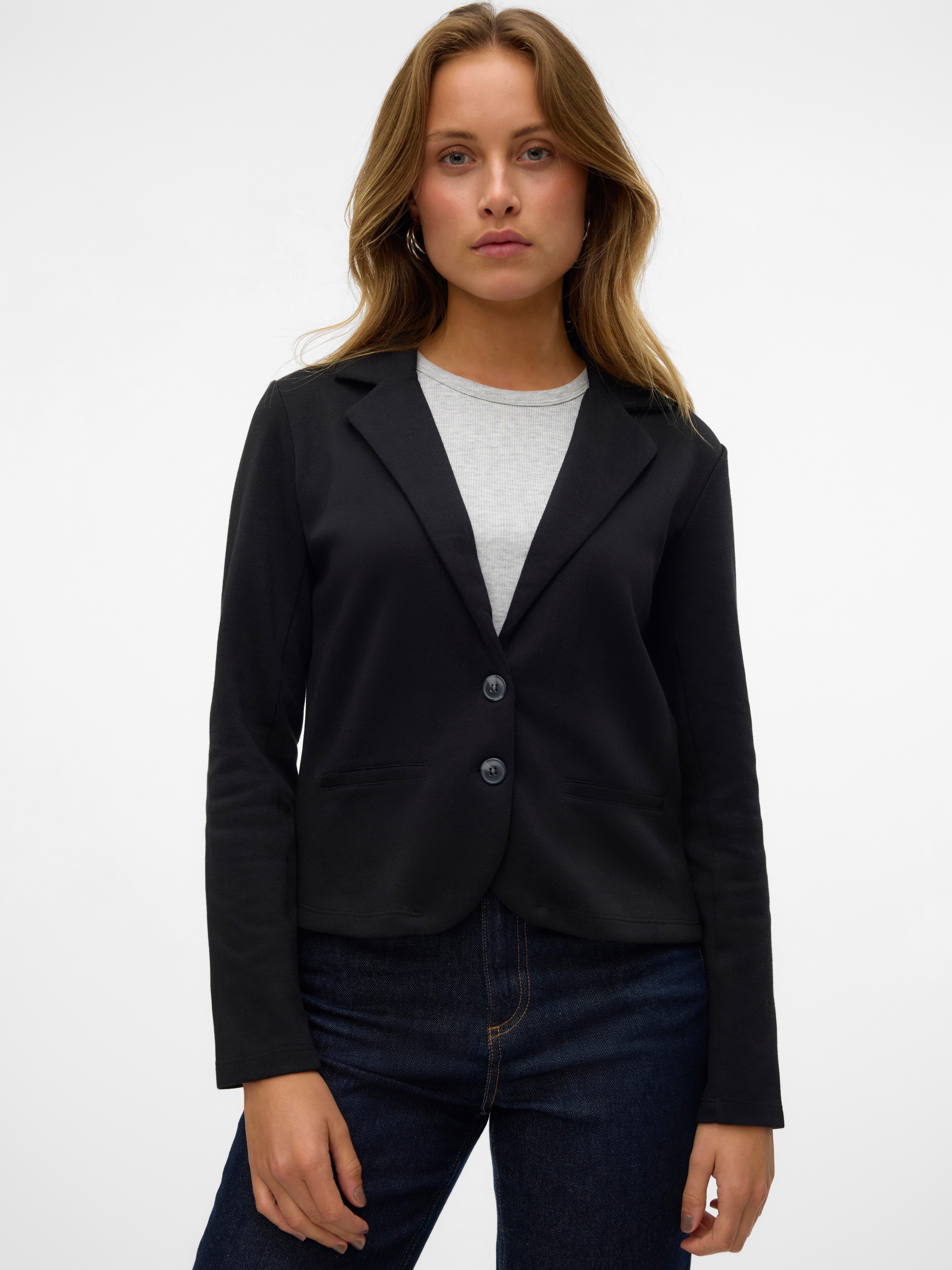Vero Moda Jerseyblazer VMEMMA LS BLAZER JRS NOOS Einreiher