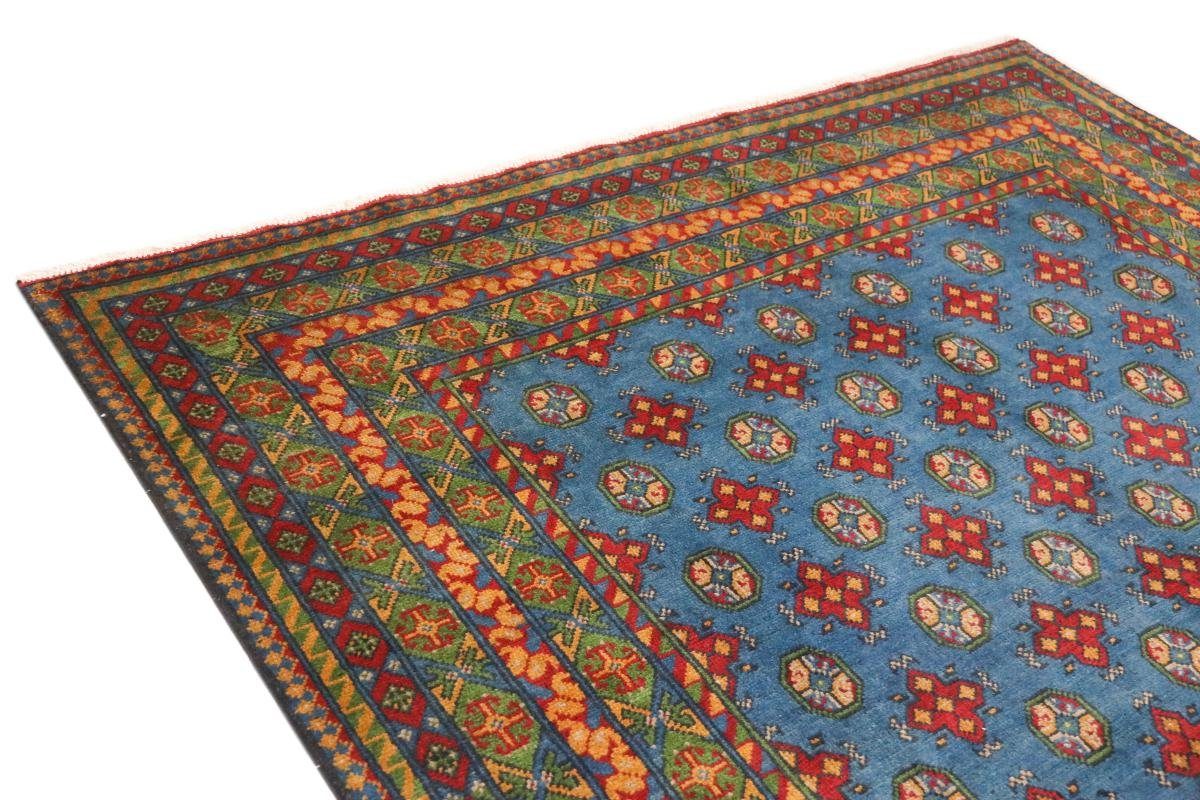 Orientteppich Afghan Akhche Orientteppich, 196x293 Höhe: Trading, Handgeknüpfter mm rechteckig, Nain 6