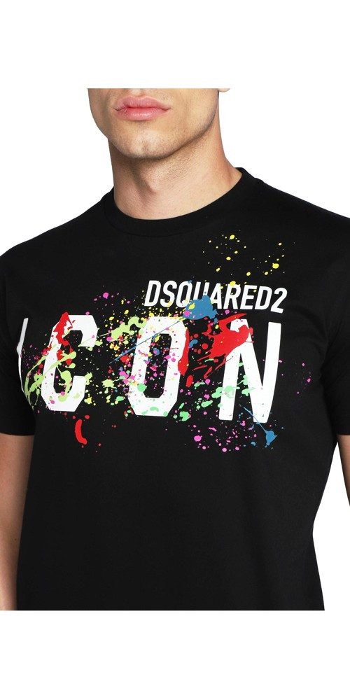 Dsquared2 Print-Shirt Dsquared2 Icon Splash Cool günstig online kaufen