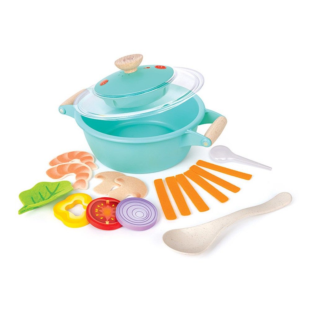Toynamics Europe Kinder-Haushaltsset Dampfgarer Kochset Kleiner Küchenchef