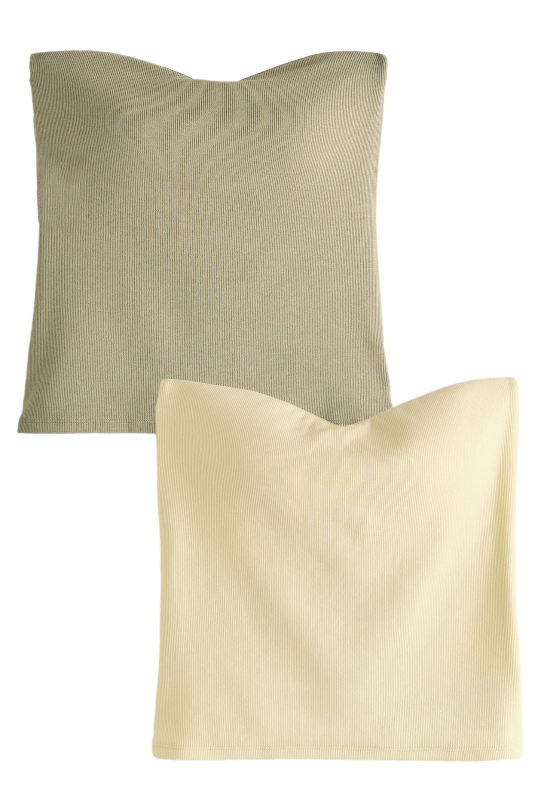 Next Trägertop Bandeau-Tops mit verdecktem Support, 2er-Pack (2-tlg)