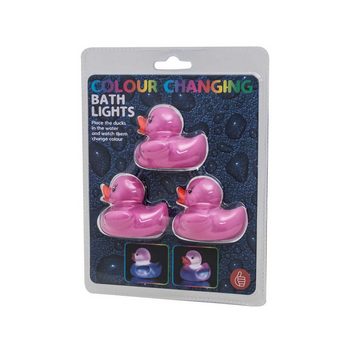 Thumbs Up Badespielzeug LED Badeenten "Duck Lights" (3er Pack) (3-tlg)