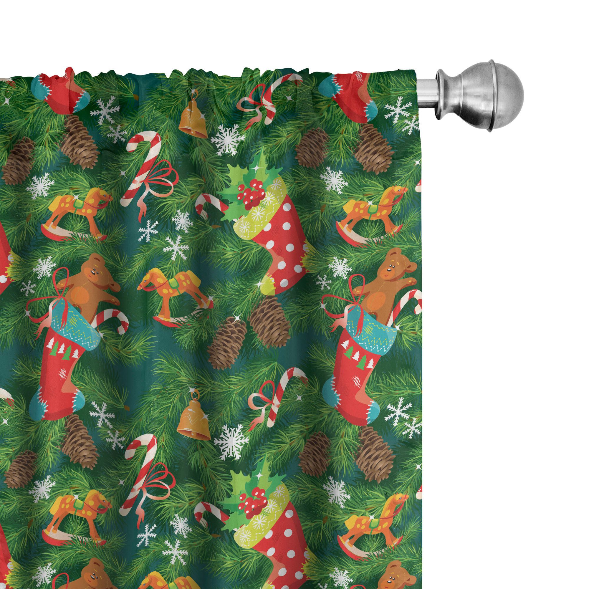 Abakuhaus Gardine Vorhang für Wohnzimmer Schlafzimmer Dekor, Microfaser, We günstig online kaufen