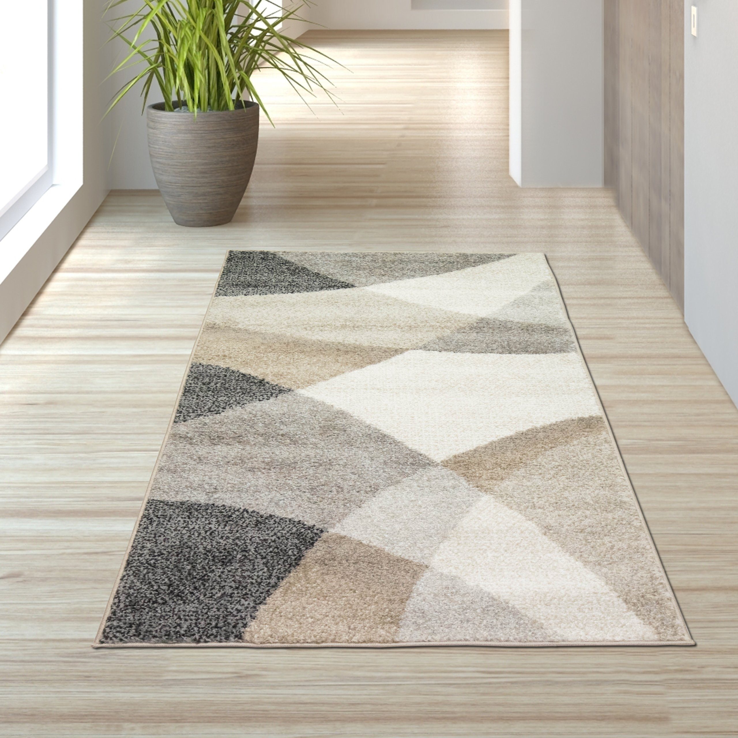 TeppichHome24 Teppich Moderner Teppich mit geometrischen günstig online kaufen