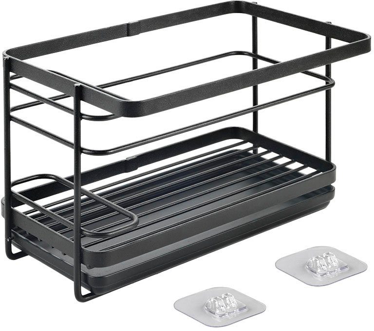 Metaltex Zubehöraufbewahrungsständer Tokyo Lava U-Fix, Spülbecken-Organizer