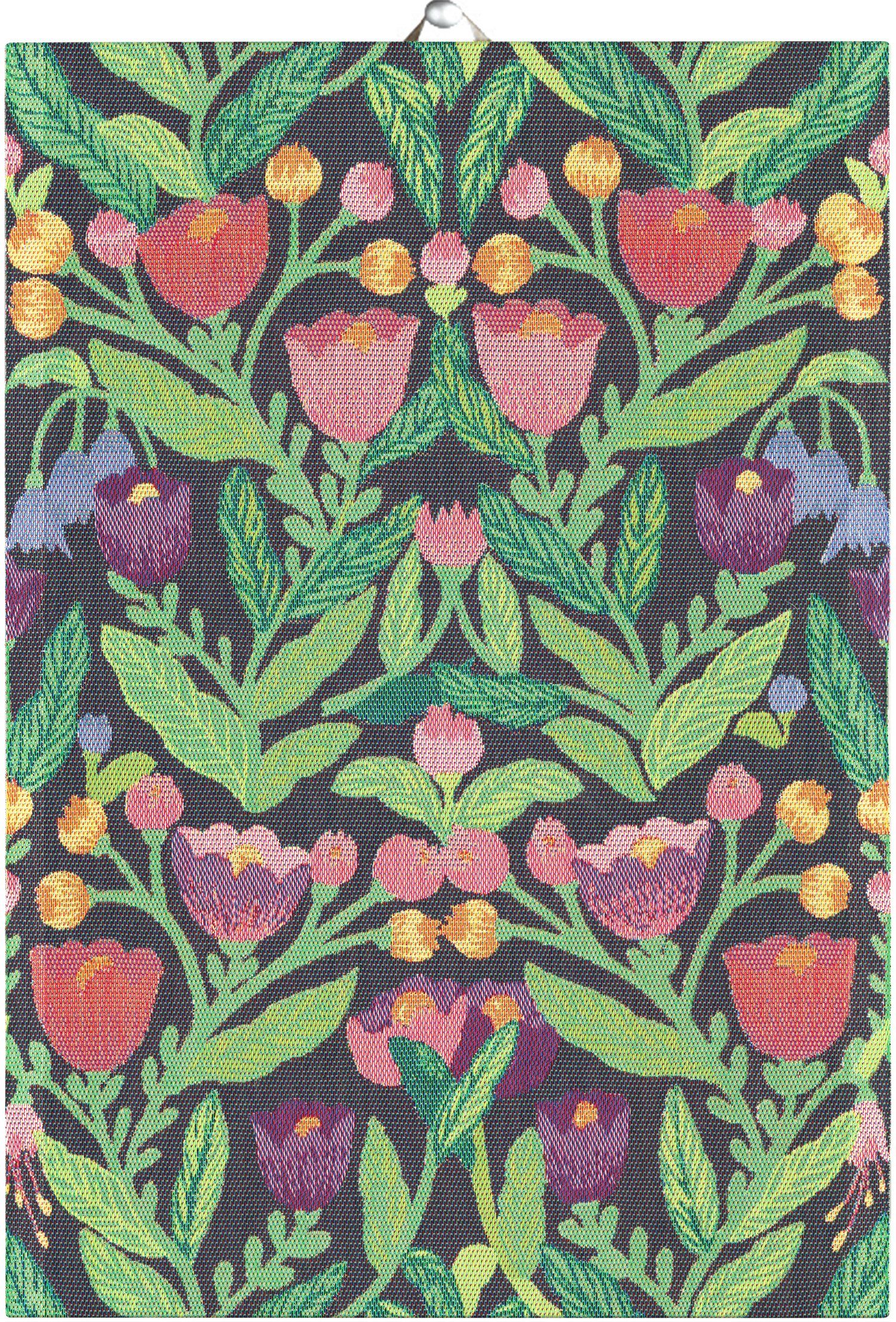 Ekelund Geschirrtuch Küchenhandtuch Colour 35x50 cm, (1-tlg., 1 x Geschirrtuch), Pixel gewebt (3-farbig)