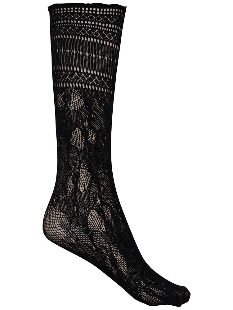 MarJo Trachtensocken Söckchen W0003 schwarz