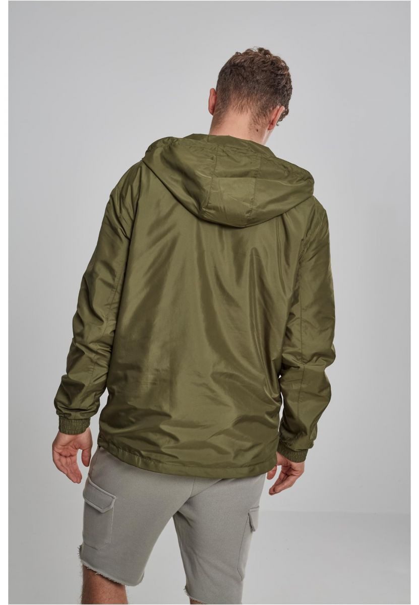 URBAN CLASSICS Outdoorjacke Basic Pull Over Jacket Überziehjacke Herren