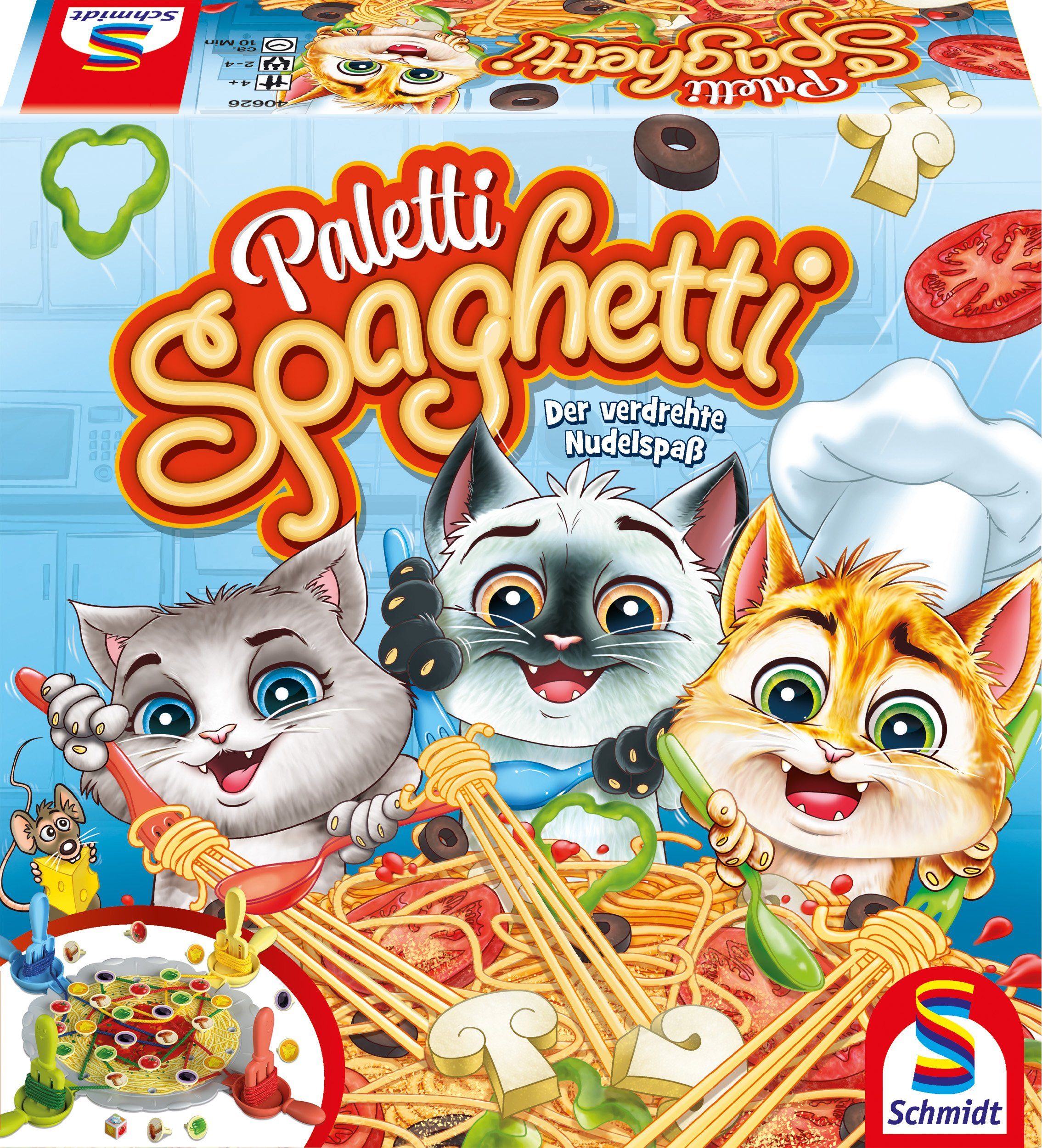 Schmidt Spiele Spiel, Kinderspiel Paletti Spaghetti