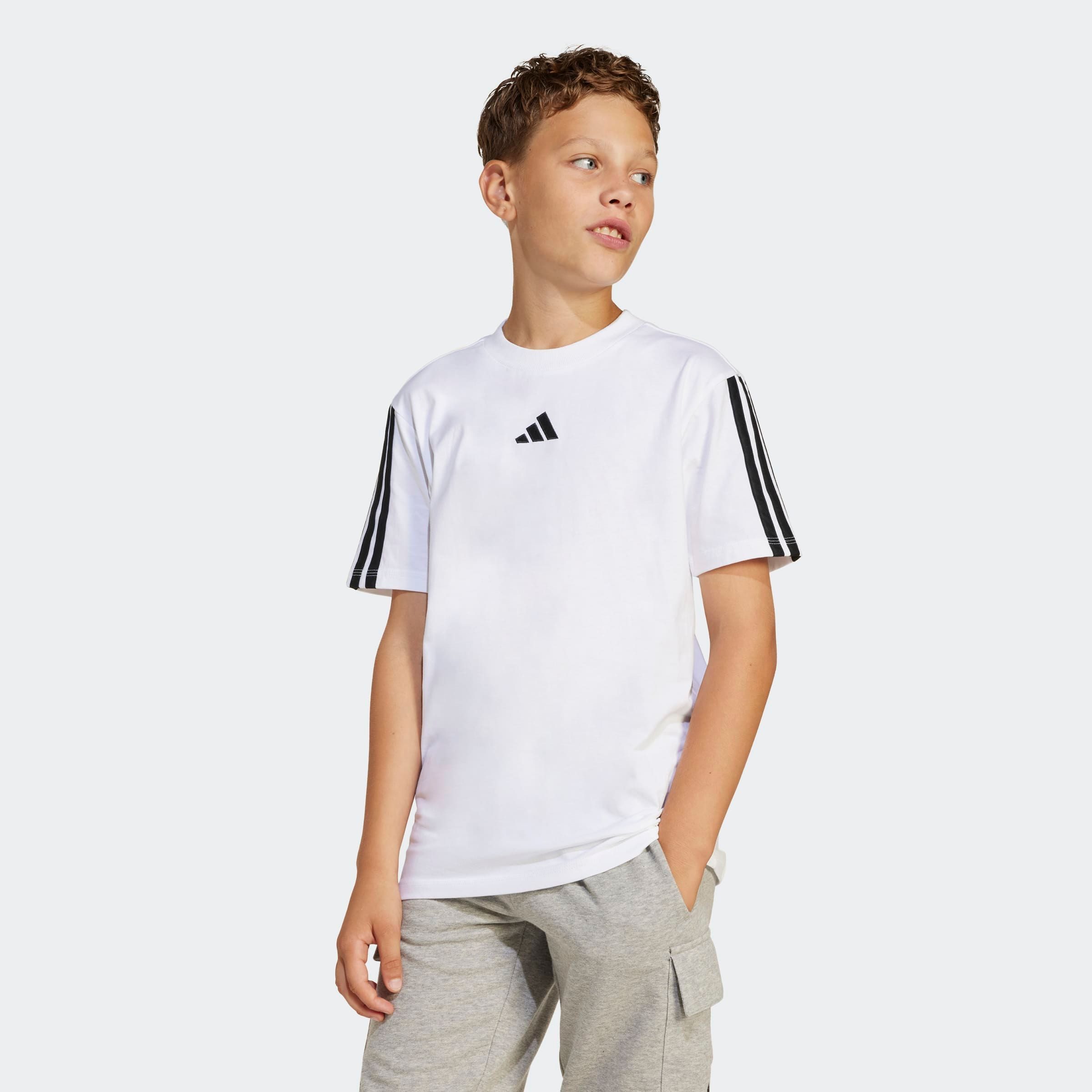 adidas Sportswear T-Shirt ESSENTIALS KIDS sportlicher Stil, Rundhalsausschnitt, ohne Verschluss, für Kinder