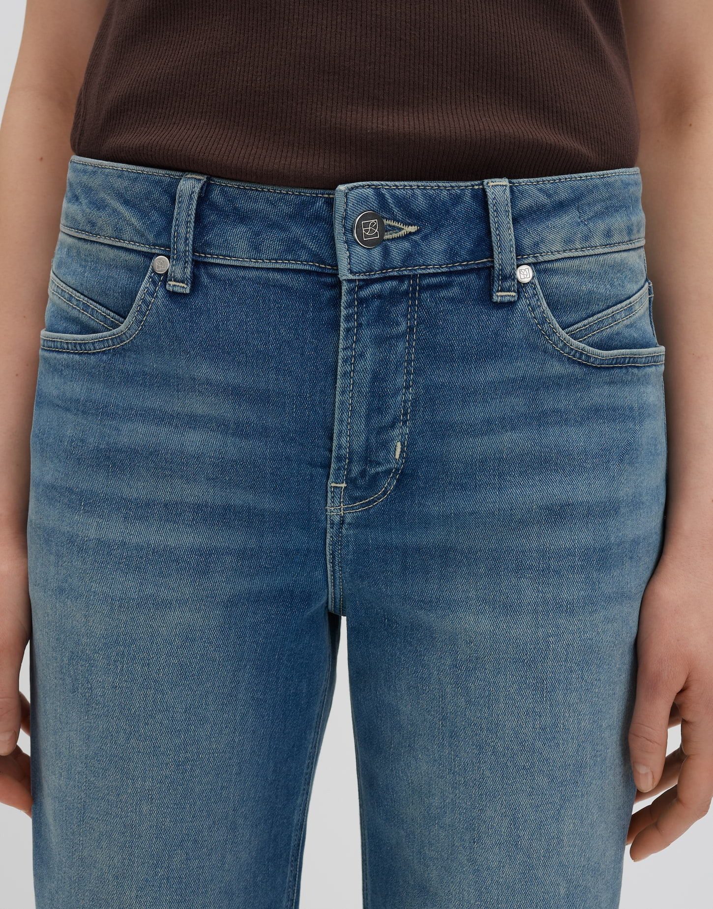 someday 5-Pocket-Jeans Carie straight Mid Rise,Straight Fit,Ankle