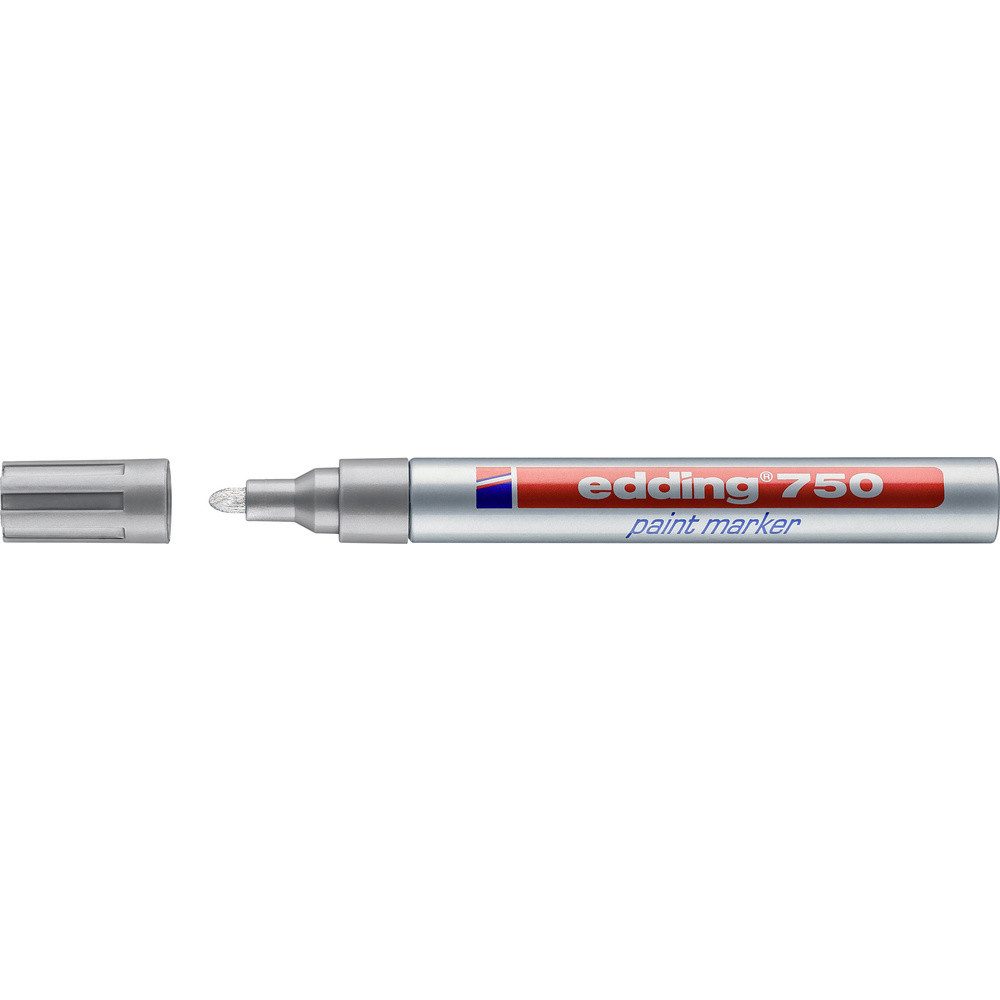 edding Lackmarker Edding 750 paint marker 4-750054 Lackmarker Silber 2 mm, 4 mm