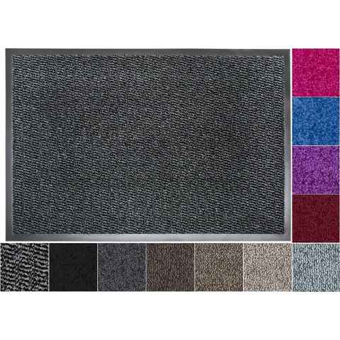 Fußmatte One, JAN MAX, rechteckig, Höhe: 7 mm, Schmutzfangmatte,  geeignet für Innen- und überdachten Außenbereich