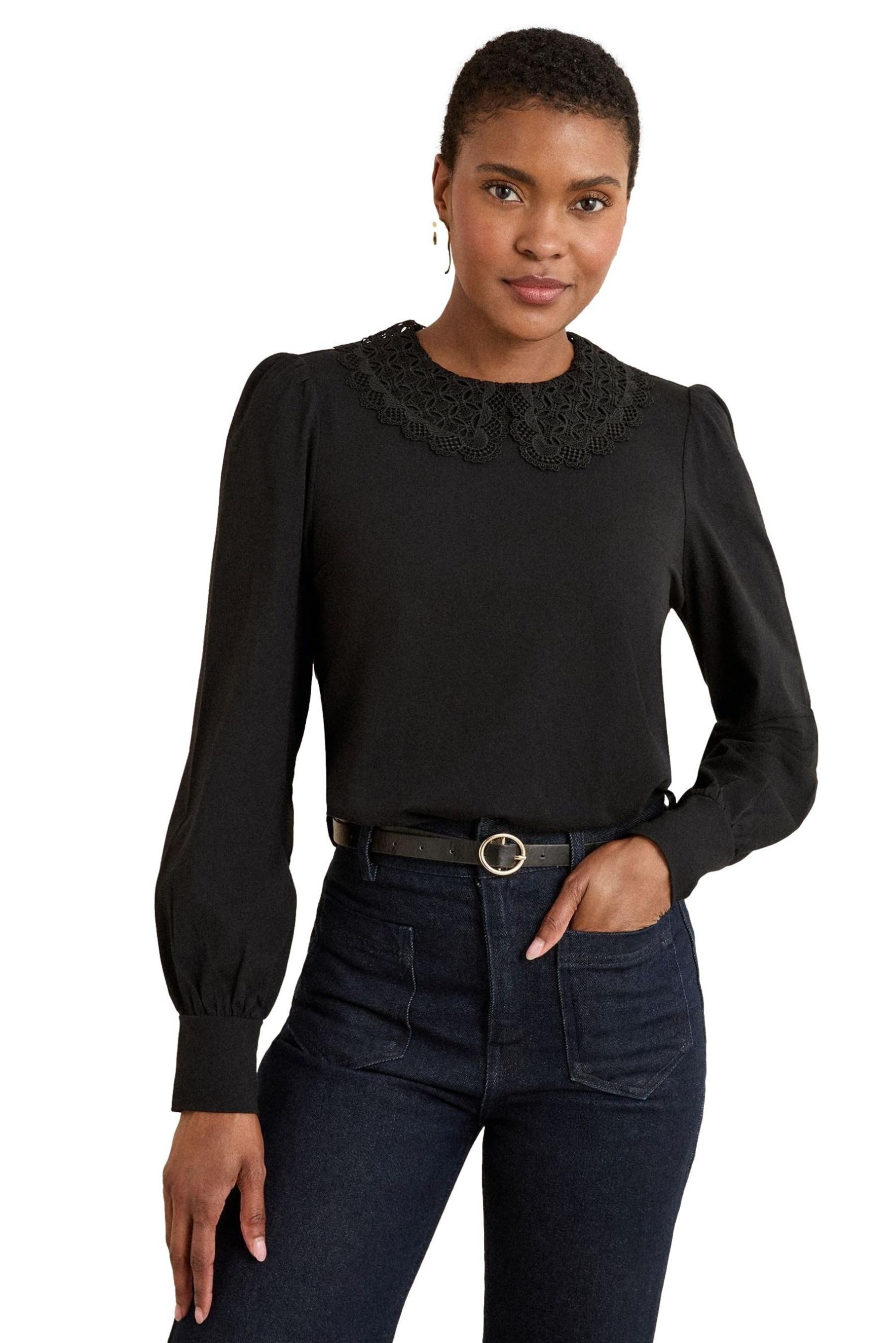 Langarmbluse Love & Roses Bluse, Regular