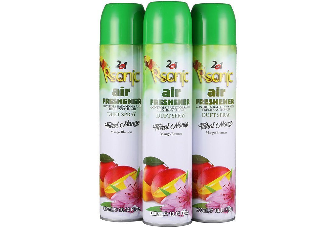 Rsonic 300ml Raumduft Spray Floral Dekonaz 2in1 Duft Mango