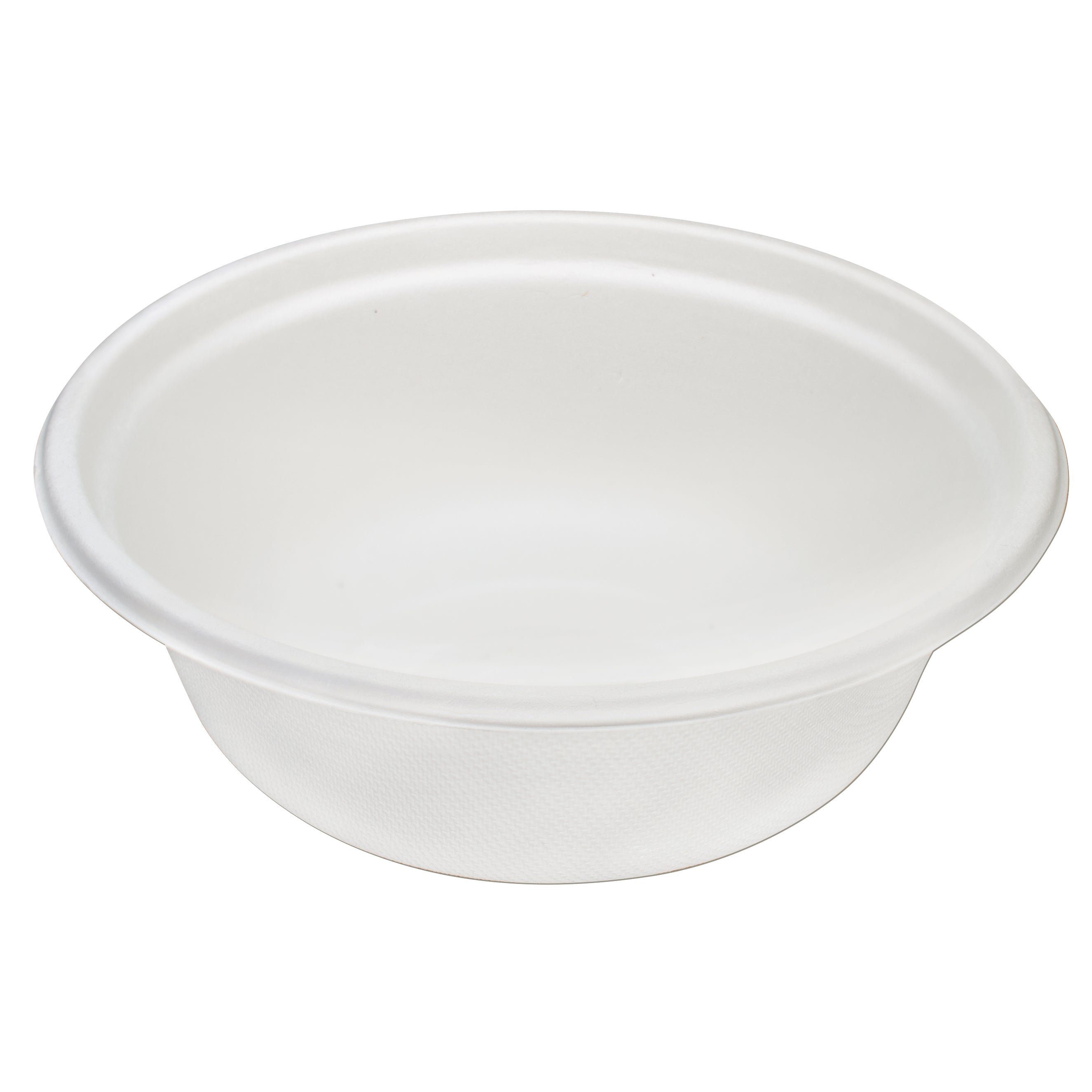 wisefood Einwegschale Zuckerrohr Schale - rund 500ml Bagasse, (50-tlg)