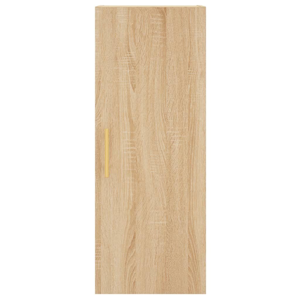 vidaXL Sideboard Wandschrank Sonoma-Eiche 34,5x34x90 St) cm (1 Eiche Sonoma