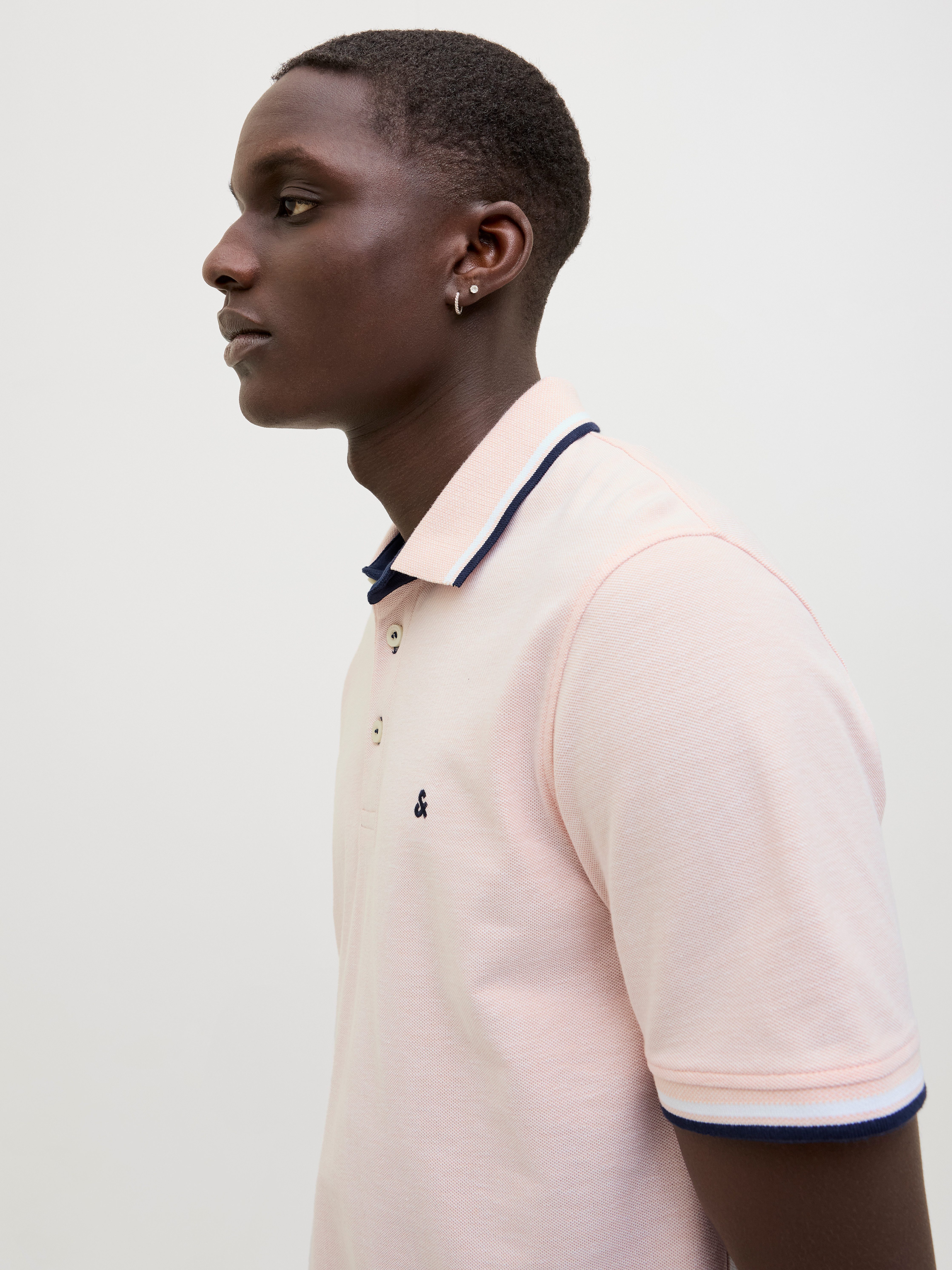 Jack & Jones Poloshirt JJEPAULOS POLO SS NOOS mit Logo Stickerei günstig online kaufen